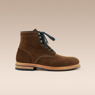 Edmund Plain Toe Boot Cola