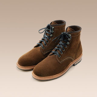 Edmund Plain Toe Boot Cola