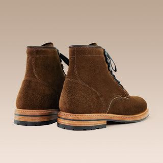 Edmund Plain Toe Boot Cola