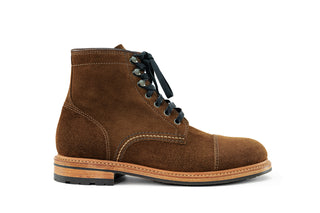 Ernest Cap Toe Boot Cola