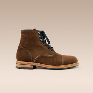 Ernest Cap Toe Boot Cola