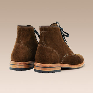 Ernest Cap Toe Boot Cola