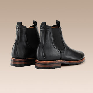 Sherman Chelsea Boot Black