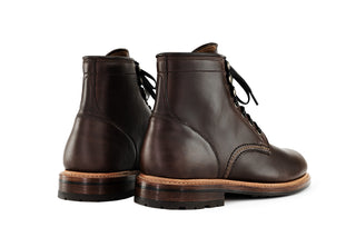 Edmund Plain Toe Boot Brown
