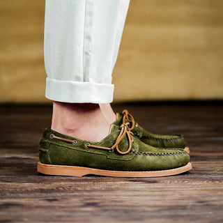 Columbus Boat Shoe Hunter Green